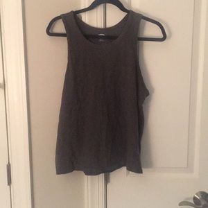 Gray tank top